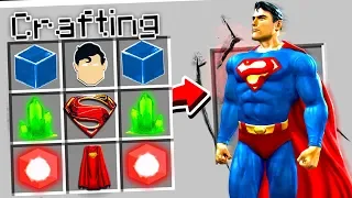 CRAFTING THE STRONGEST SUPERHERO IN MINECRAFT!