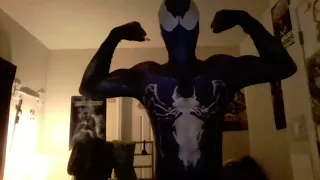 New Black Venom Symbiote Spider Man Costume Review