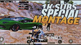 1K SUBS SPECIAL MONTAGE ❤️|BGMI MONTAGE | Oneplus,9R,9,8T,7T,,7,6T,8,N105G,N100,Nord,5T,Never Settel