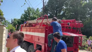 Крупный пожар ликвидирован  сегодня в Сухуме