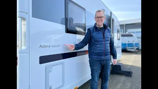 ADRIA ADORA 522 UP 2022 - EN AF DE MEST POPULÆRE CAMPINGVOGNE FRA ADRIA