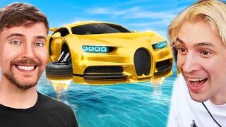 xQc Reacts to '$1 Vs $100,000,000 Car!' by MrBeast