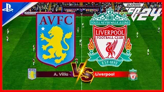 EA FC 24 - Aston Villa vs Liverpool | Premier League