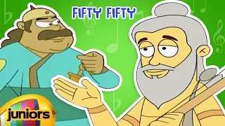 Akbar And Birbal Animated Stories In English For Kids | Fifty Fifty | Mango Juniors