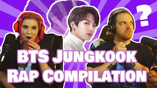 BTS REACTION | Jungkook Rap Compilation