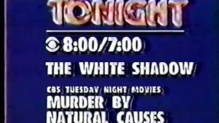 The White Shadow & Murder by Natural Causes promo, 1980