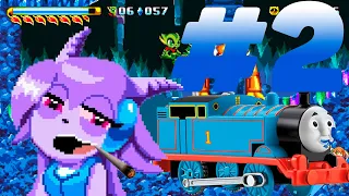 Погоня за паровозиком Томасом Freedom Planet #2