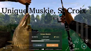 FishingPlanet- Unique Muskie, St Croix