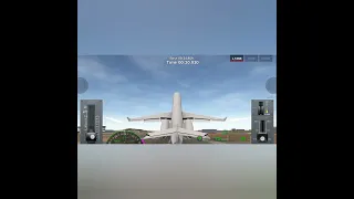 most shortest landing in airline commander gameplay #shorts