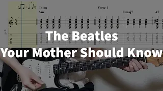 The Beatles - Your Mother Should Know Guitar Tab