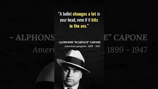 Al Capone's Quotes which are better known in youth to not to Regret in Old Age | Al Capone | #shorts