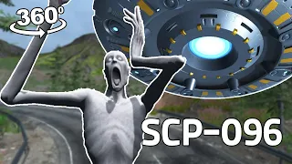 SCP-096 UFO 360 VR Video Film || Funny Horror Animation ||