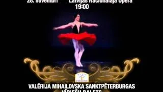 Valērija Mihailovska Sanktpēterburgas vīriešu balets