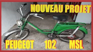 NOUVEAU PROJET restauration PEUGEOT 102 MSL