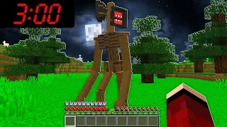 MINECRAFT: WHAT HAPPENED TO SIREN HEAD AT 3:00 AM??