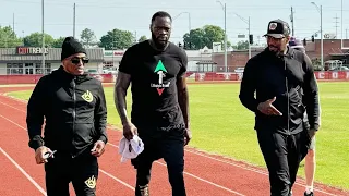 Deontay Wilder in camp for Zhilei Zhang training ready for June 1st in Riyadh, Saudi Arabia 🇸🇦