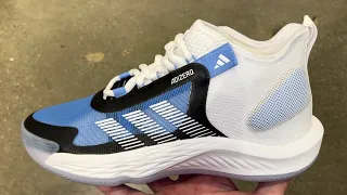 Adidas Adizero Select Blue Fusion White Basketball Shoes