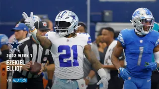 Ezekiel Elliott's best runs in 2-TD game | Week 7