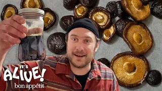 Brad Makes Fermented Mushrooms | It's Alive @ Home | Bon Appétit