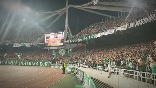 PANATHINAIKOS - Braga (29.08.2023) 65.000 Fans || Gate 13 Ultras