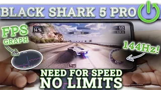 Xiaomi Black Shark 5 Pro - Need For Speed No Limit | Gaming TEST 🤩| FPS GRAPH | OLED 144Hz | $760