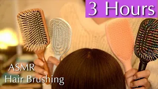 [ASMR] Sleep Recovery #17 | 3 Hours Soothing Hair Brushing | No Talking