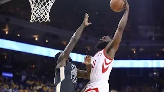 James Harden Dunks on Draymond Green - Game 4 | Rockets vs Warriors | 2018 NBA West Finals