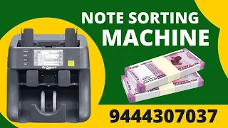 note sorting machine 1+1 pocket CS1000T KUSTERS India 9444307037