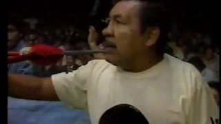 Cien Caras vs Rayo de Jalisco Jr (CMLL September 23rd, 1990)