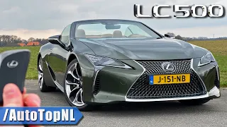 Lexus LC500 V8 Convertible REVIEW on AUTOBAHN by AutoTopNL