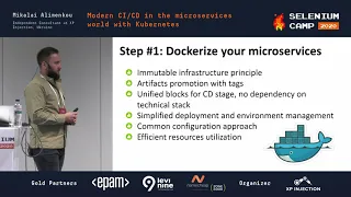 Modern CI/CD in the microservices world with Kubernetes (Mikalai Alimenkou, Ukraine) [RU]