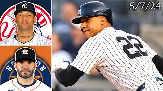 New York Yankees vs Houston Astros | Game Highlights | 5/7/24