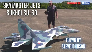 SPECTACULAR Skymaster SU-30 Twin Turbine RC Jet | Flown by Steve Johnson