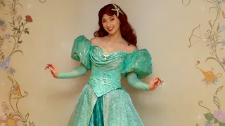 We Meet Ariel in NEW Dress at the Disneyland Hotel Paris - A Disney Royal Encounter - Little Mermaid