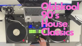 Oldskool 90's Piano House Classics All Vinyl Mix Vol 2