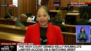 Senzo Meyiwa | The High Court denies Kelly Khumalo's lawyer access on a watching brief