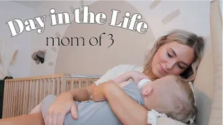Day in the life of a stay at home mom | military wife & mom of three | autumn auman