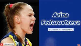 Arina Fedorovtseva │ Vakifbank vs Fenerbahçe Opet │ Turkish Volleyball League Final Game 3 2021/2022