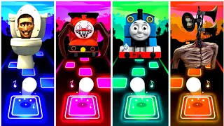 Skibidi Toilet 🆚 Choo Choo Charles Friends 🆚 Thomas The Train 🆚 siren head.🎶 Who Will Win ? 💘💘