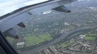 Air: British Airways A319 Approach and Landing at London Heathrow