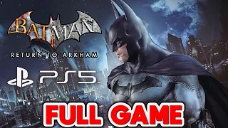 BATMAN ARKHAM CITY REMASTERED Gameplay Walkthrough FULL GAME (4K 60FPS) - No Commentary