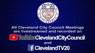 Cleveland City Council, October 16, 2023