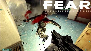 F.E.A.R. Combat Multiplayer Gameplay on Factory