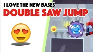 King of Thieves - Base 04 NEW LAYOUT double saw jump!