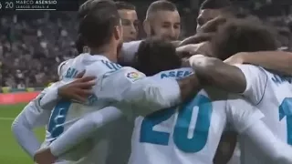 Marco Asensio Goal - Real Madrid vs Las Palmas 3-0  - 05/11/2017