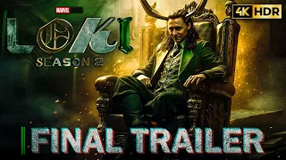 [4K HDR] LOKI: Season 2 - Final Trailer (60FPS) Tom Hiddleston | Marvel Studios 2023