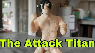 Attack titan clay figure (stop motion