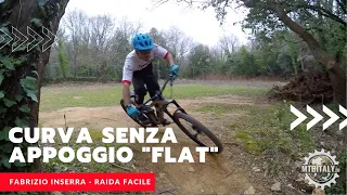 Tecnica per la Curva senza appoggio in Mtb con Raida Facile video Tutorial