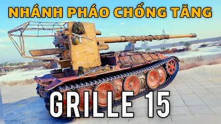 Nhánh pháo chống tăng Grille 15 trong World of Tanks