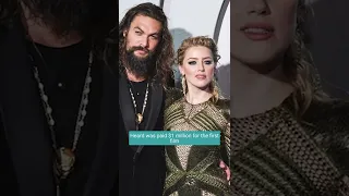 Did Jason Momoa Fight To Keep Amber Heard In 'Aquaman 2'? #shorts